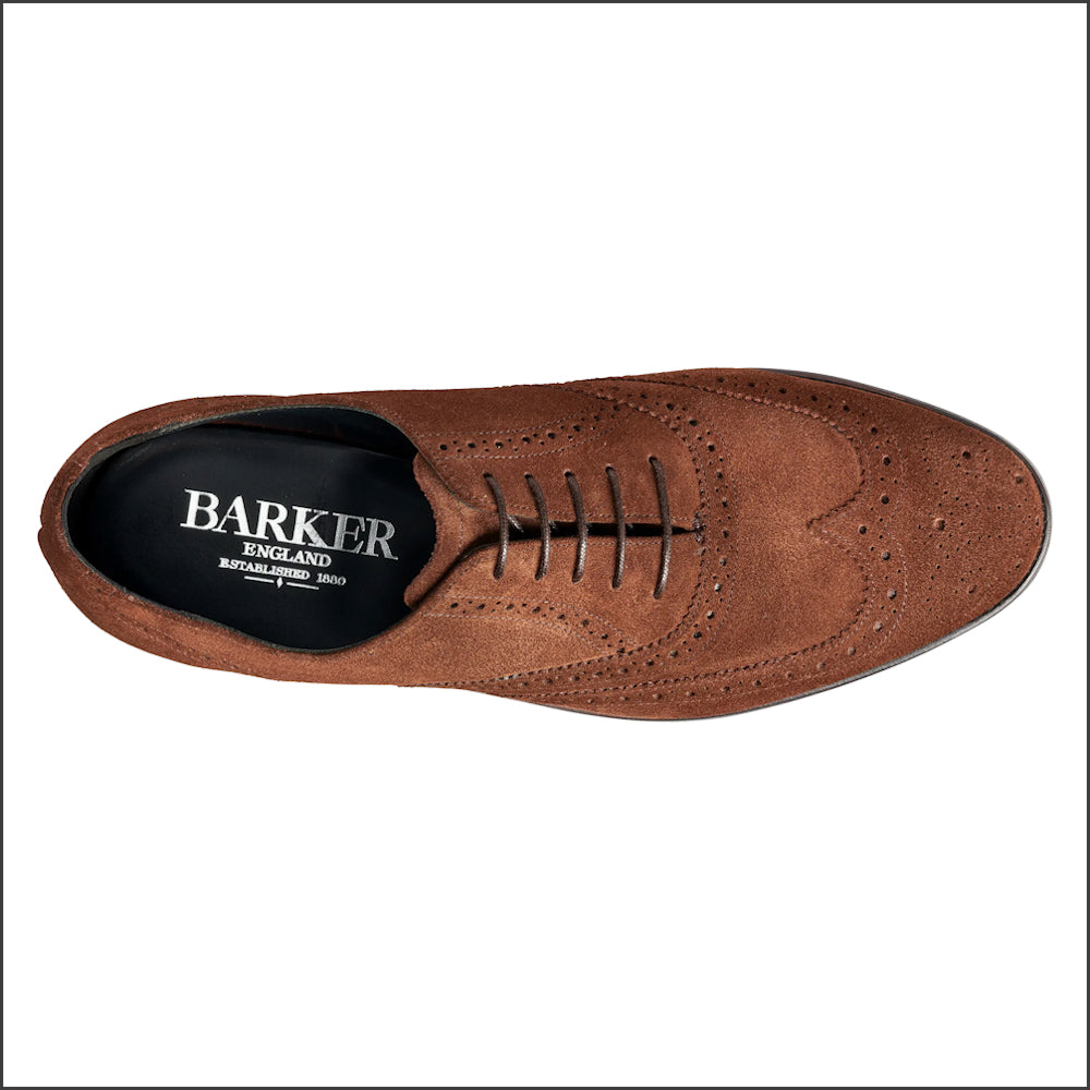 Barker Chancery - Castagnia Suede Calf*