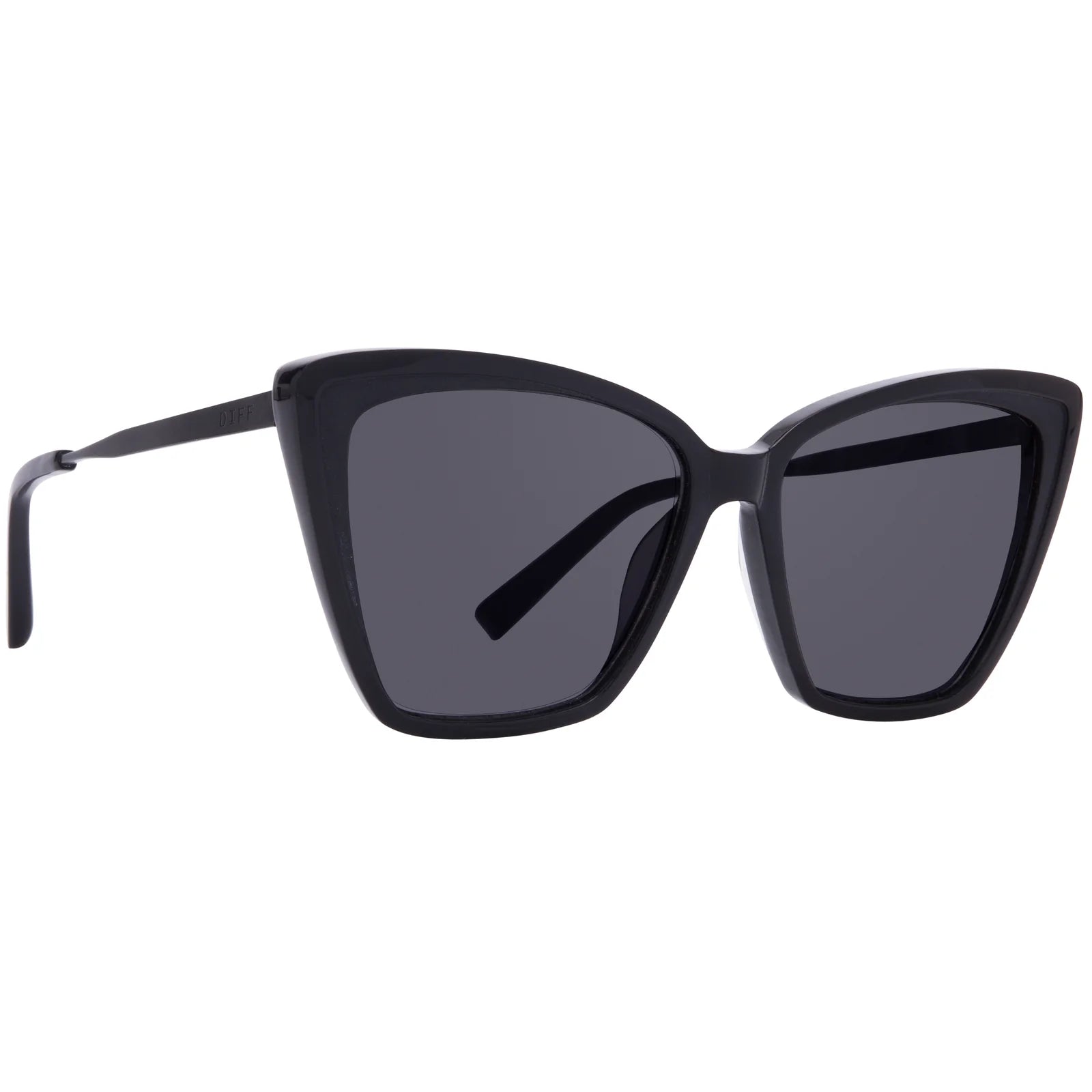 BECKY II - BLACK + DARK SMOKE POLARIZED