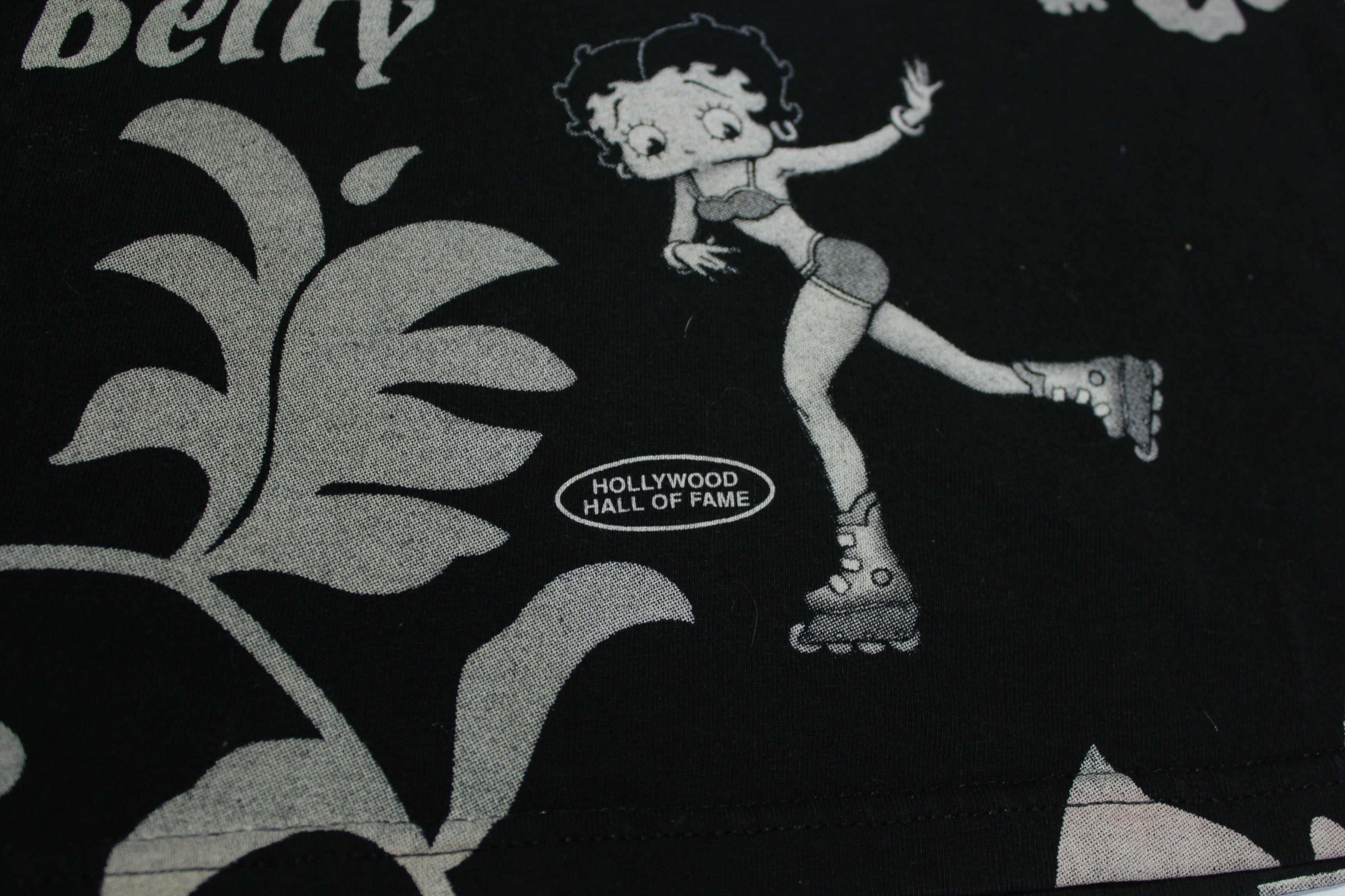 Betty Boop Hawaii Aloha 1998 Hollywood Hall of Fame AOP Vintage King Features Syndicate T-Shirt