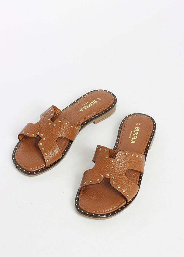 Bukela Mabel Sandal - Cognac