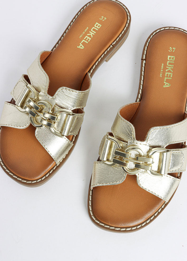 Bukela Saga Sandal - Gold