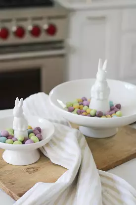 Bunny Shallow Bowl