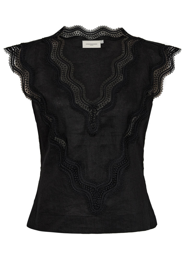 Copenhagen Muse Natuli Hrtop - Black