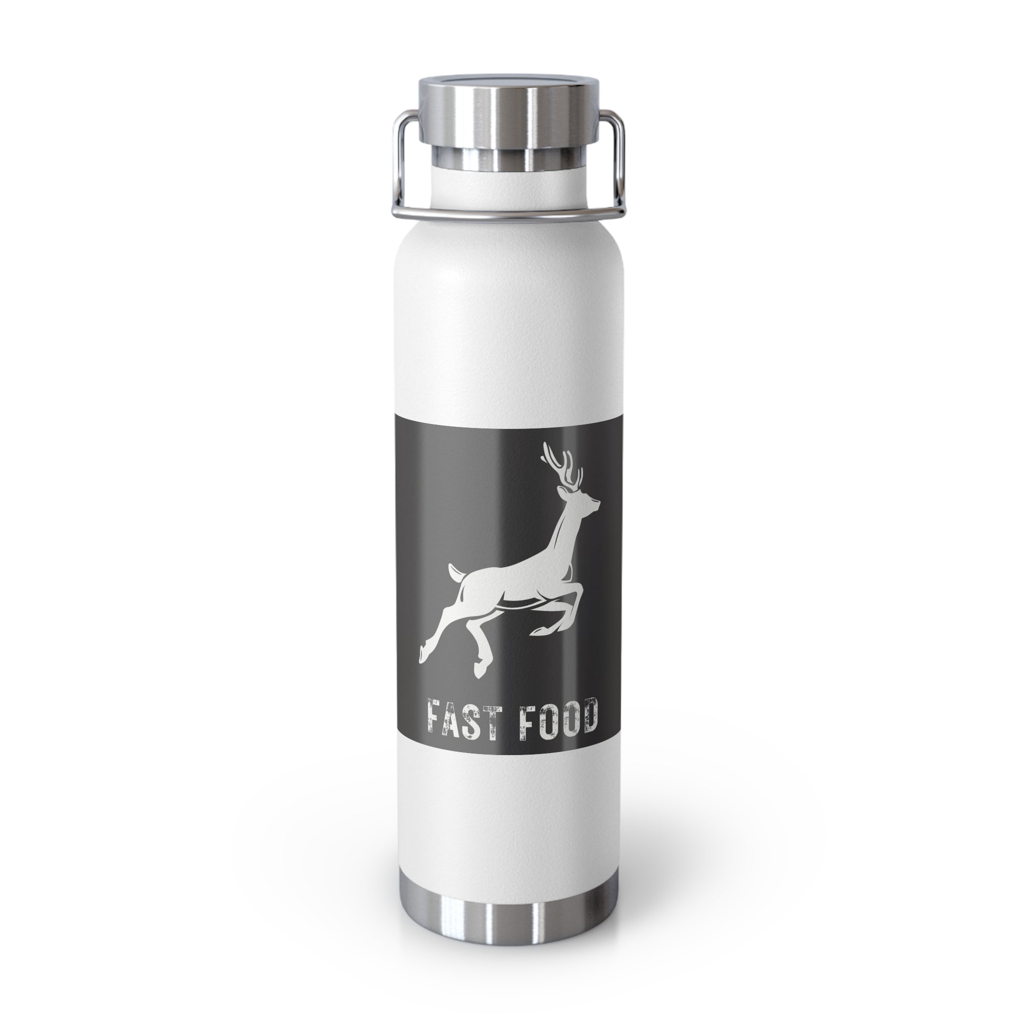 Fast Food - Copper Vacuum Insulated Hunting Bottle, 22oz