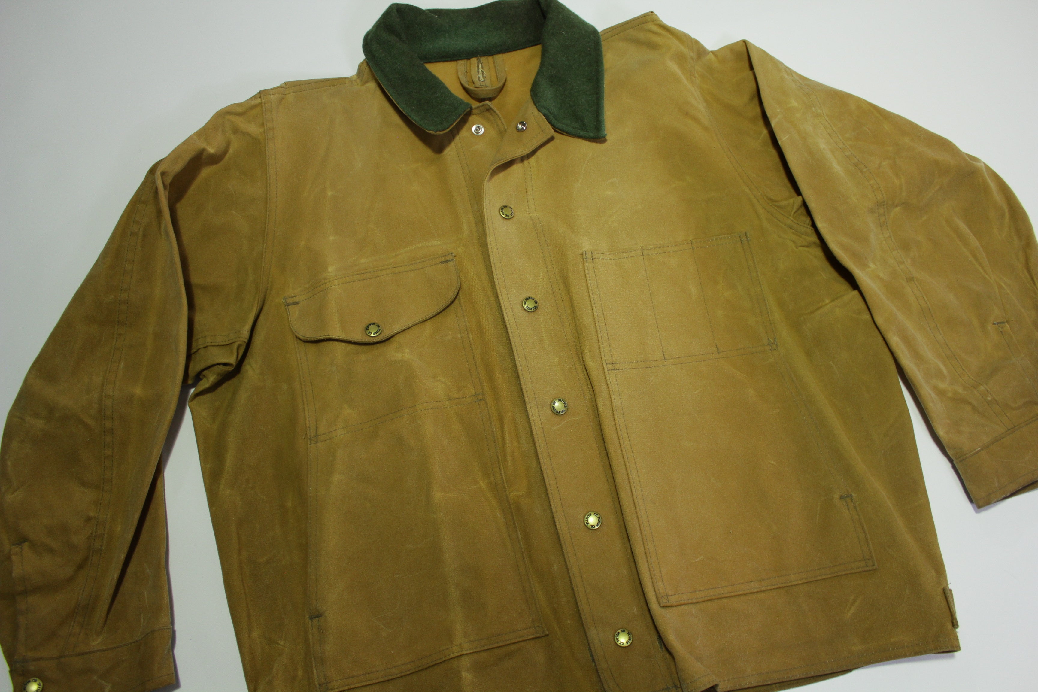 Filson Tin Cloth Waxed Hunting Field Jacket Style 623N