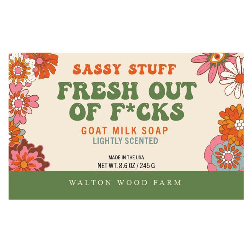 Fresh Out of Fucks | Goat Milk Bar Soap