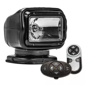 Golight Radioray GT Series Permanent Mount - Black Halogen - Wireless Handheld  Wireless Dash Mount Remotes [2057GT]