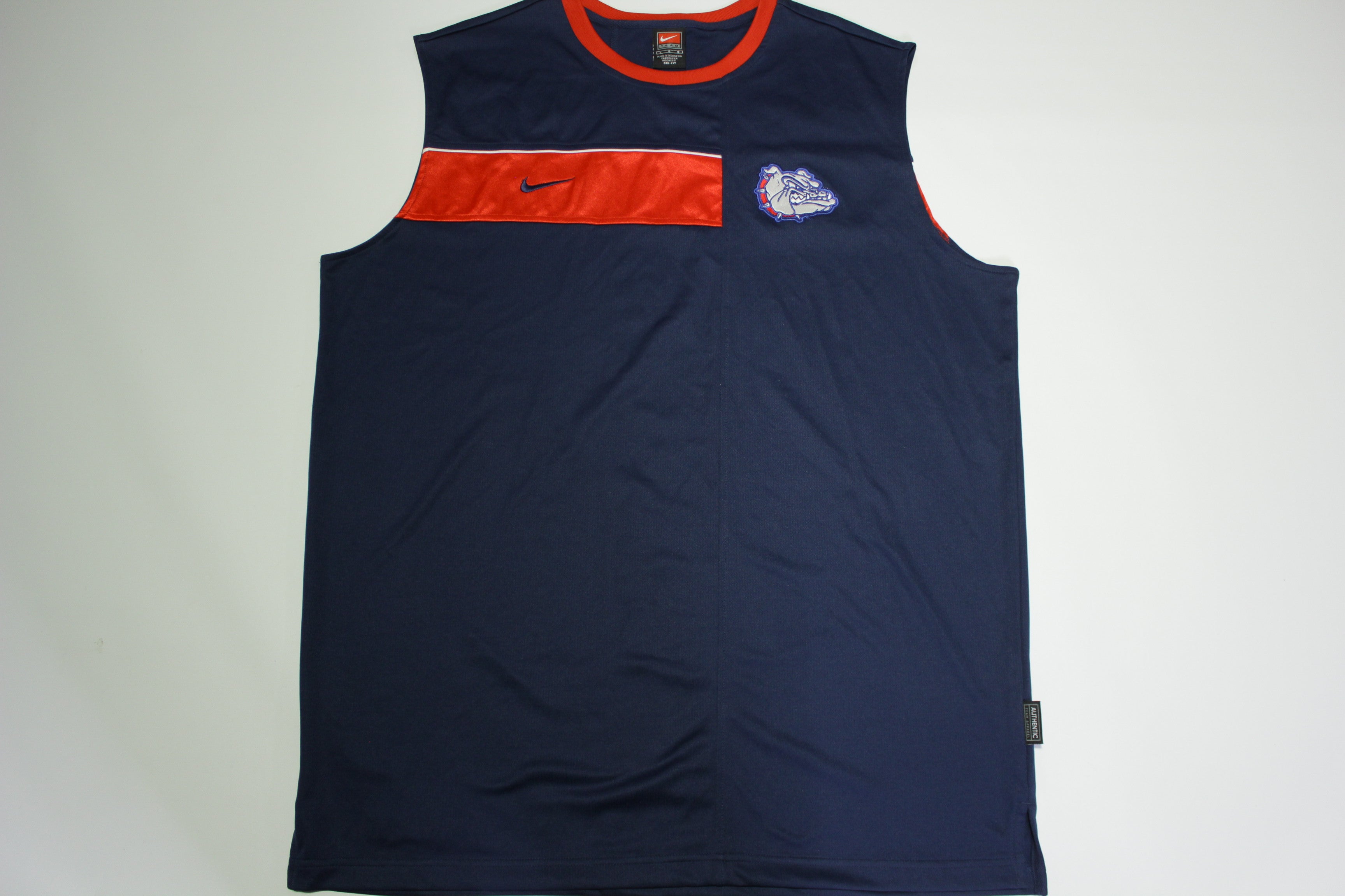 Gonzaga University Spokane Nike Team Sewn Stitch Collegiate Basketball Jersey