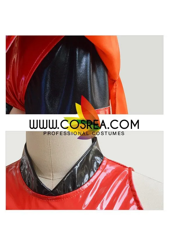 Guilty Crown Inori Yuzuriha Leather Cosplay Costume