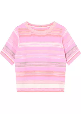 Gustav Shanne S/S knit 53405-61004 Pink Multi Colour