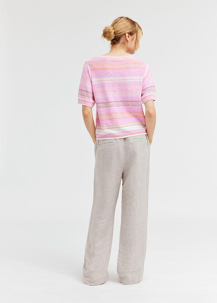 Gustav Shanne S/S knit 53405-61004 Pink Multi Colour