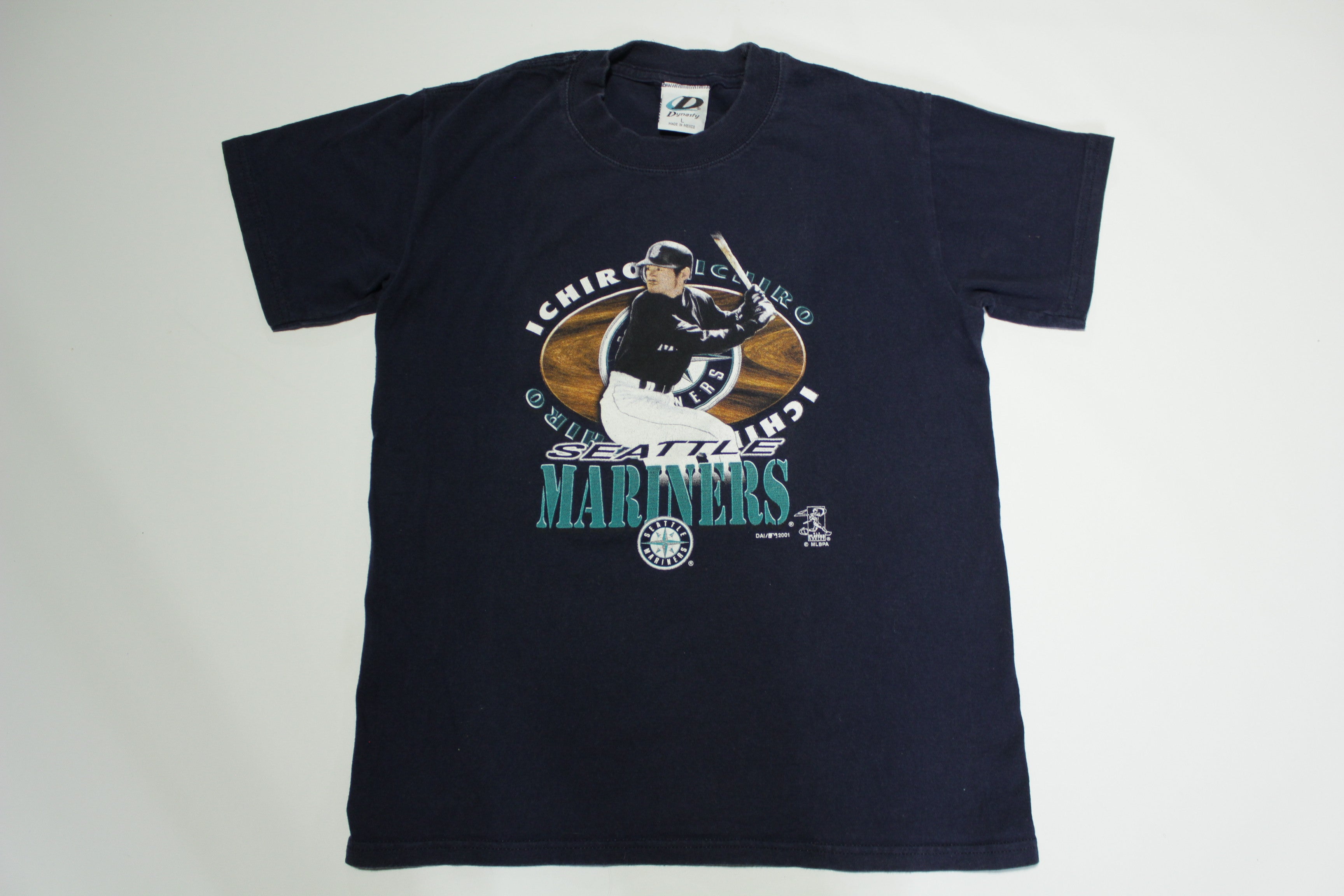 Ichiro Suzuki Vintage 2001 Seattle Mariners Dynasty T-Shirt