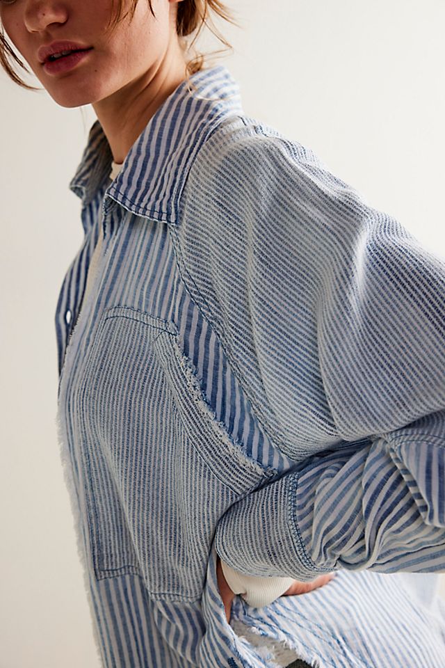 Indigo Skies Stripe Shirt