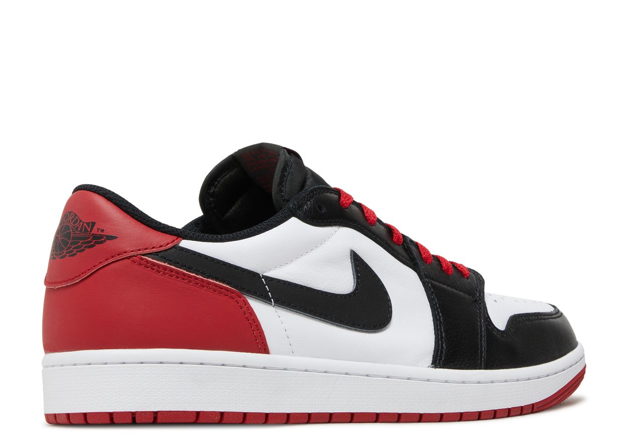 Jordan Retro 1's Low OG Black Toe Men