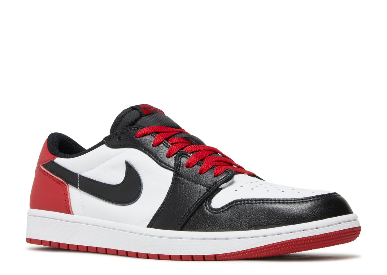 Jordan Retro 1's Low OG Black Toe Men