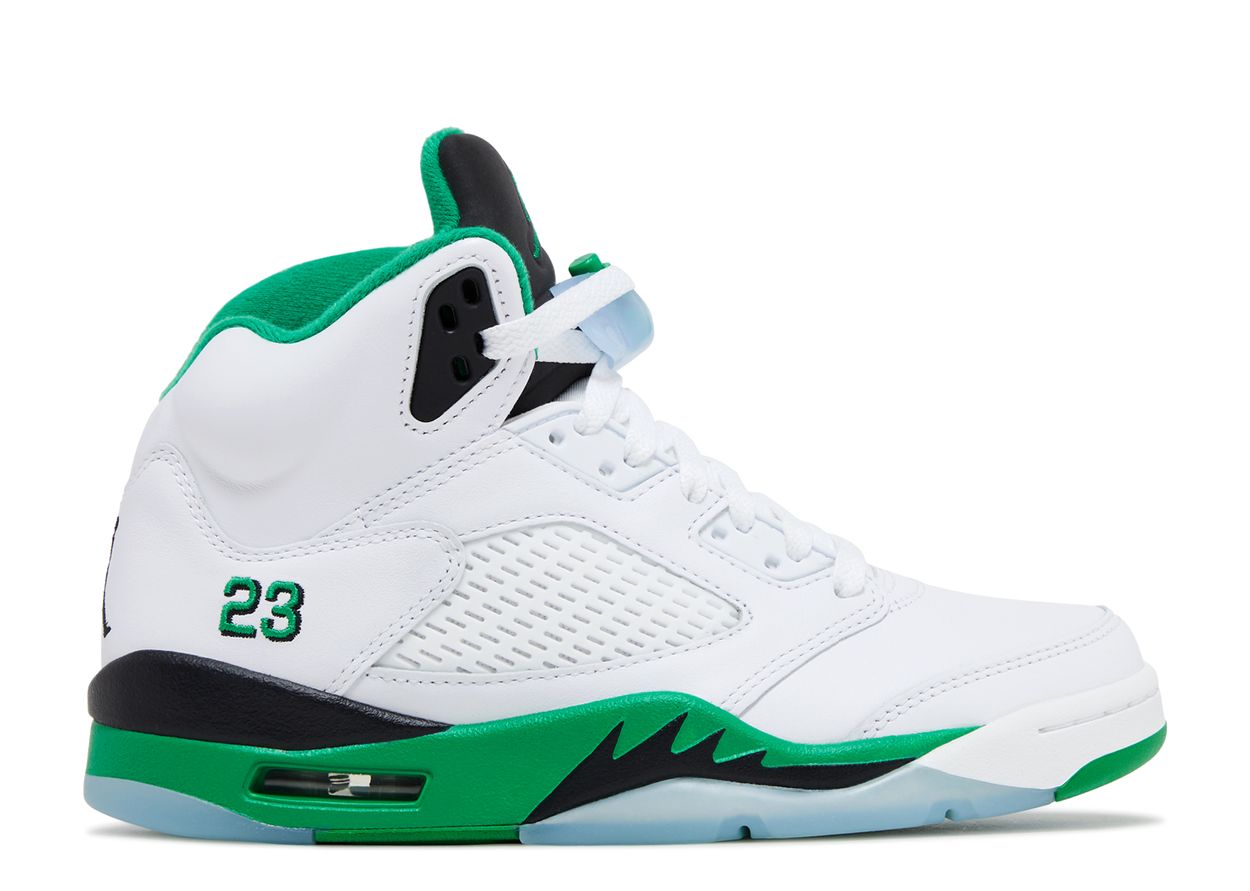 Jordan Retro 5’s Lucky Green (WMNS)