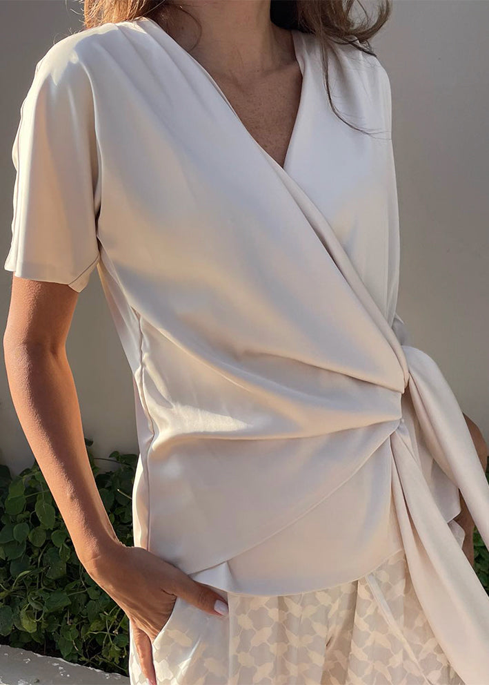 Karmamia Dagmar Blouse – Ivory