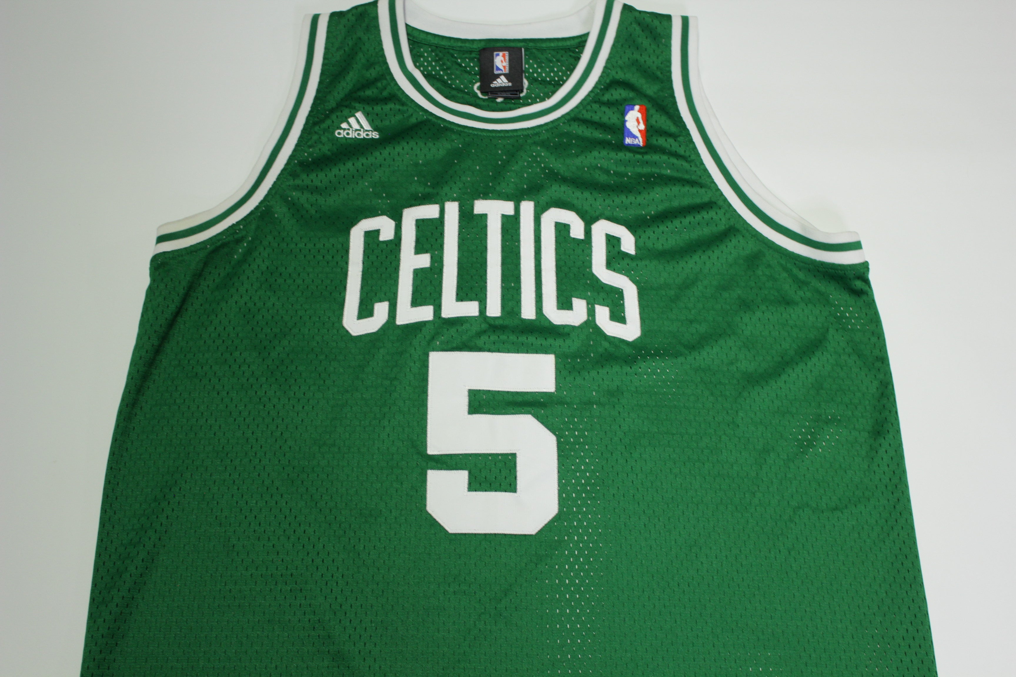 Kevin Garnett #5 Boston Celtics Adidas Sewn Stitch Basketball NBA Jersey