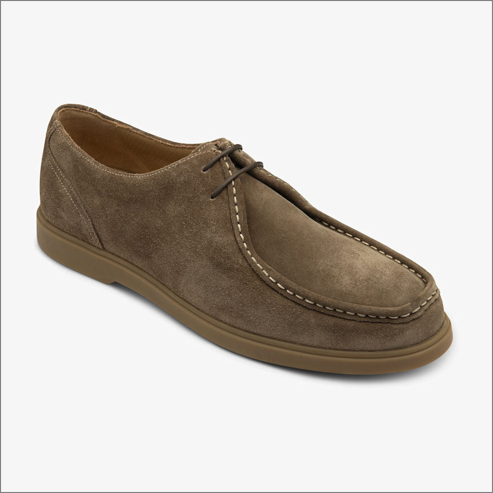 Loake Arrezo Flint Suede Tie Shoe*