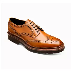 Loake Perseus  Tan premium Calf Leather brogue*