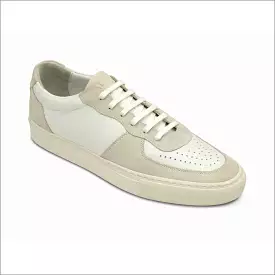 Loake Rush White and Sand Suede Trainer*