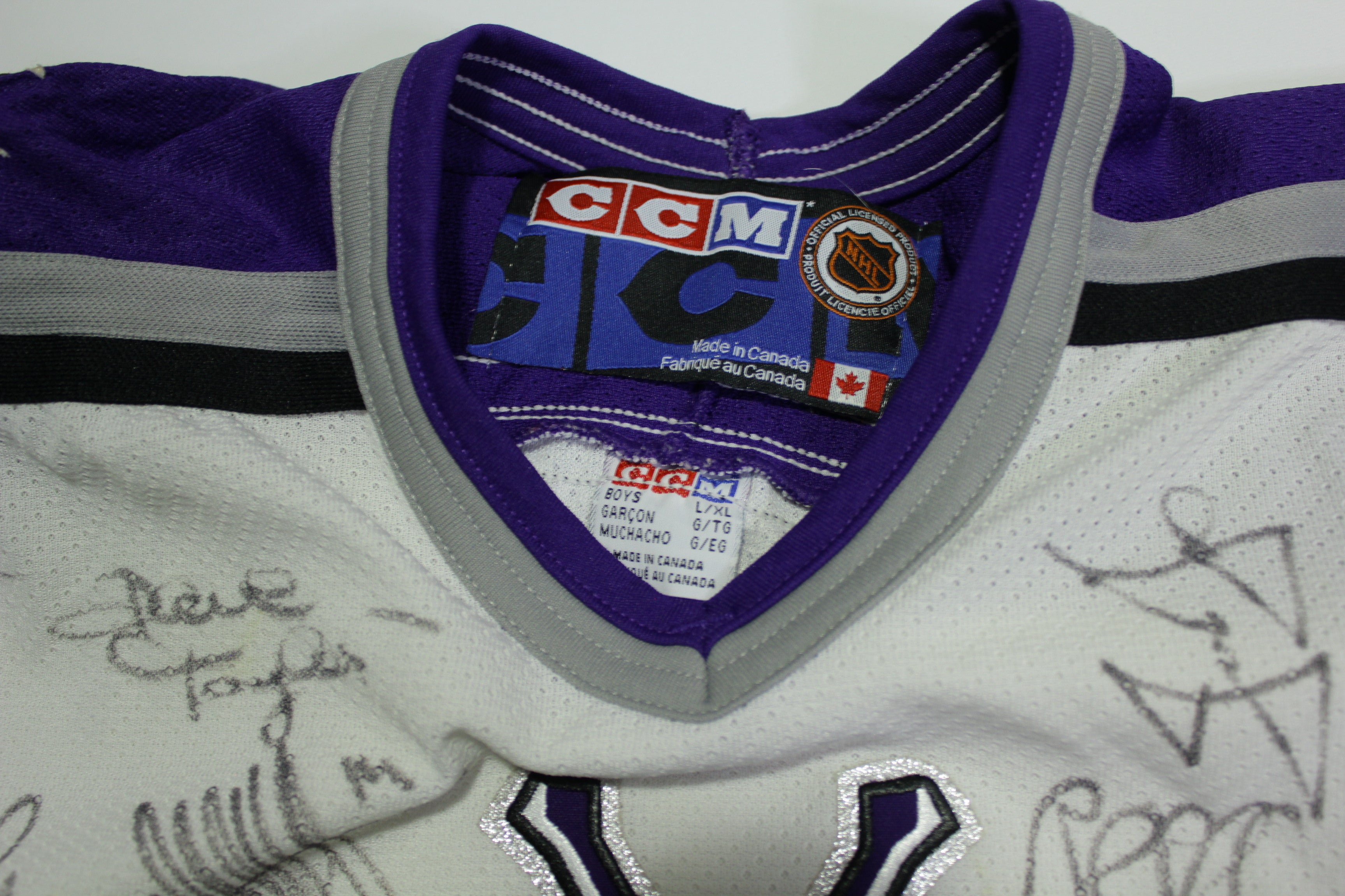 Los Angeles Kings CCM LA NHL Hockey Jersey