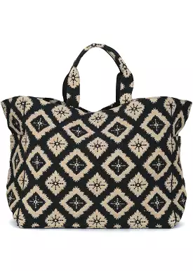 Luna Moon Rue Rivoli Mega Shopper - Black