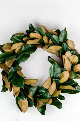 Magnolia Leaf Wreath