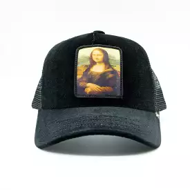 Mona Lisa Velvet Trucker