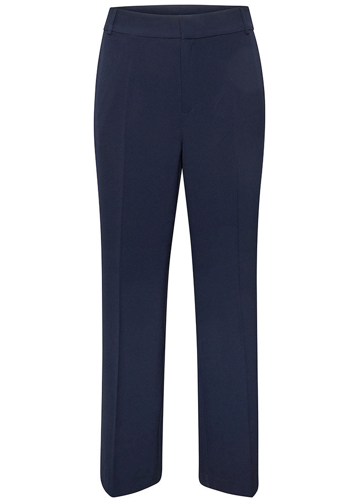 My Essential Wardrobe The Tailored Pant - Bukser - Baritone Blue