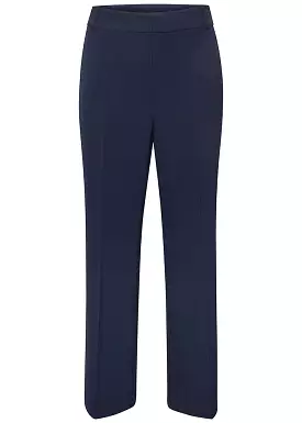 My Essential Wardrobe The Tailored Pant - Bukser - Baritone Blue