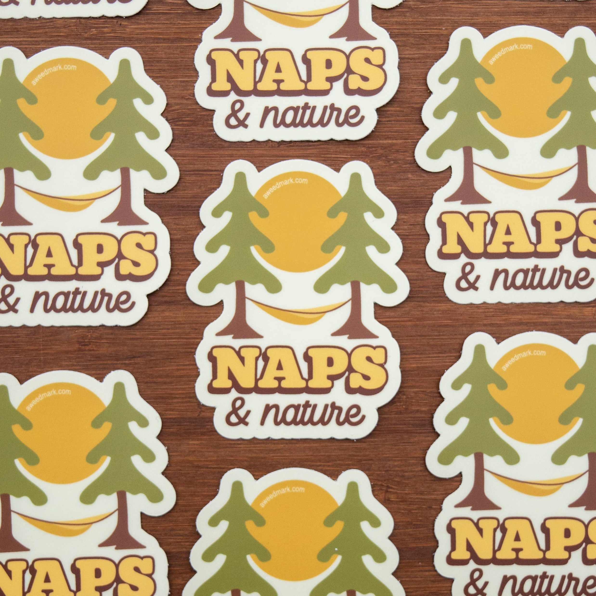 Naps & Nature Sticker