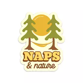 Naps & Nature Sticker