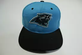 North Carolina Panthers Wool Vintage 90s Adjustable Back Snapback Hat