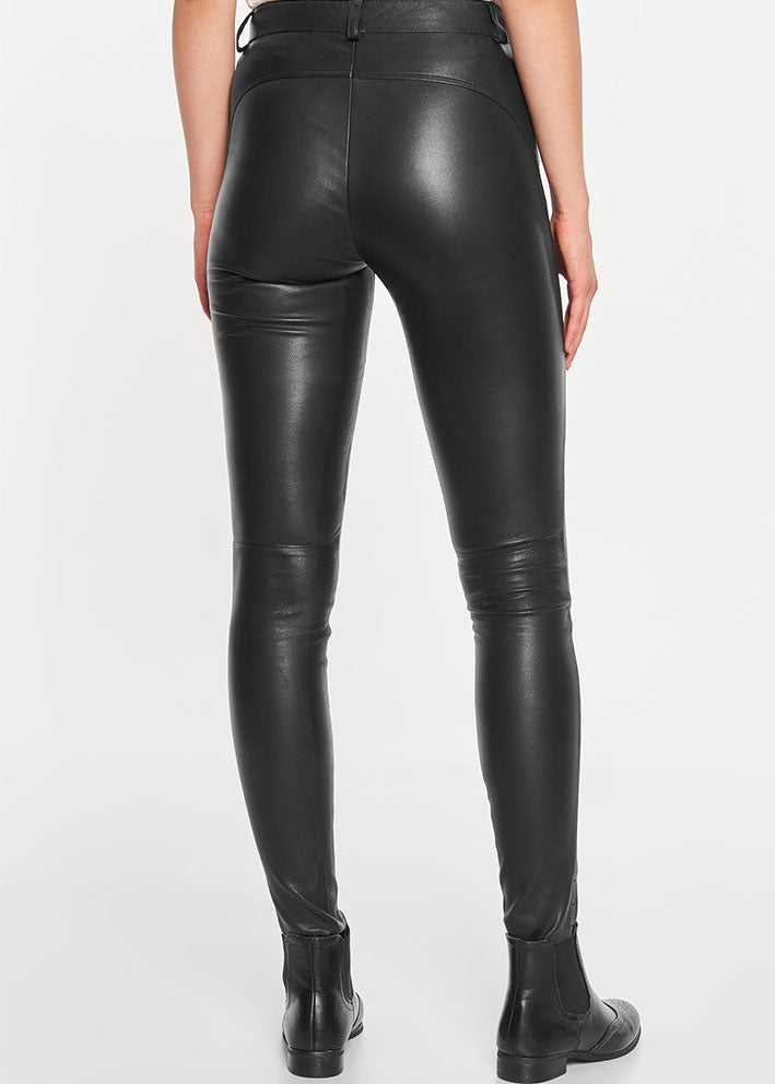 Notyz Leggings with saddleback 10910 Skindbukser - Black