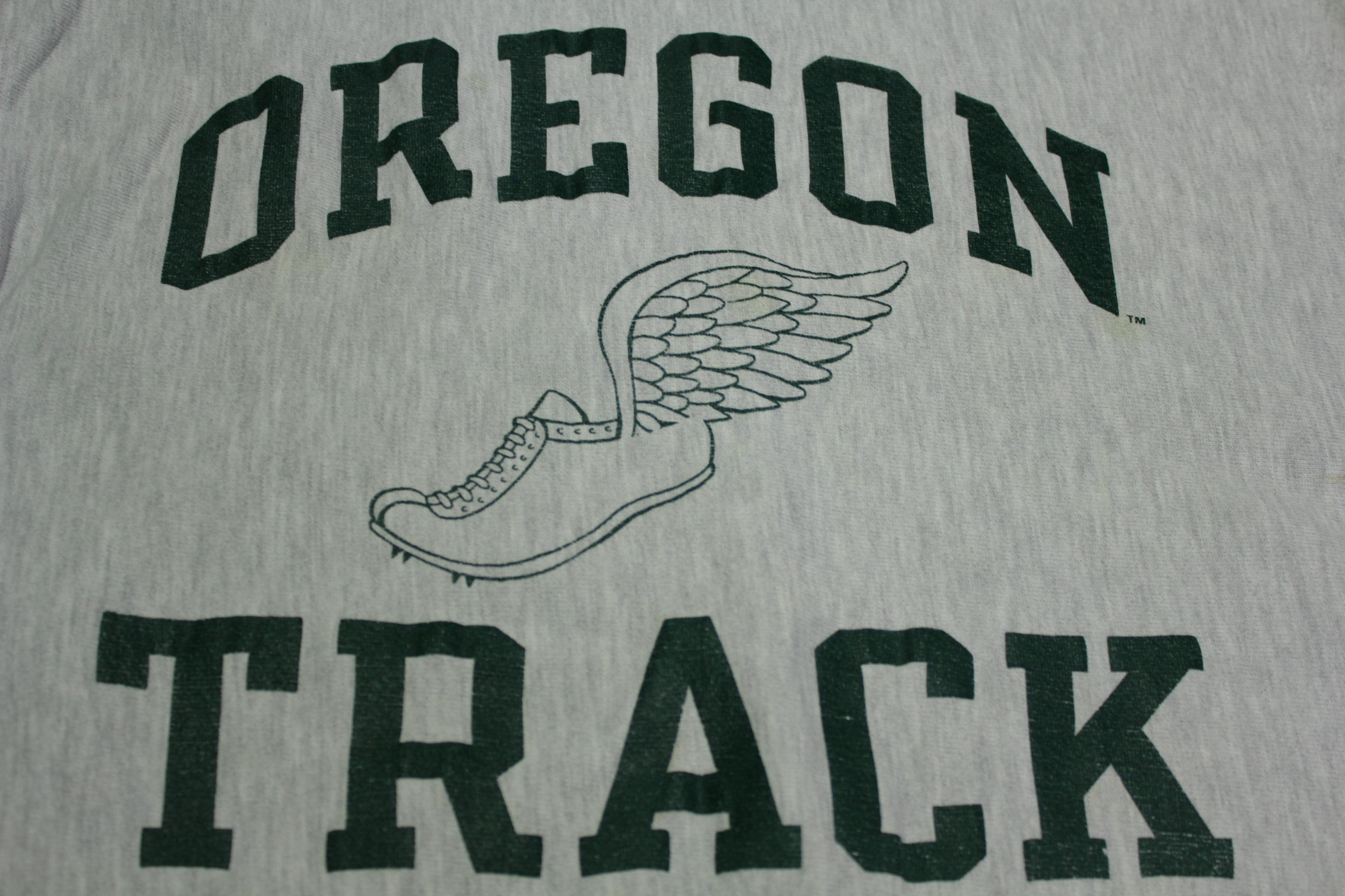 Oregon Track Vintage 90's Reverse Weave Champion Ducks Collegiate Sweatshirt