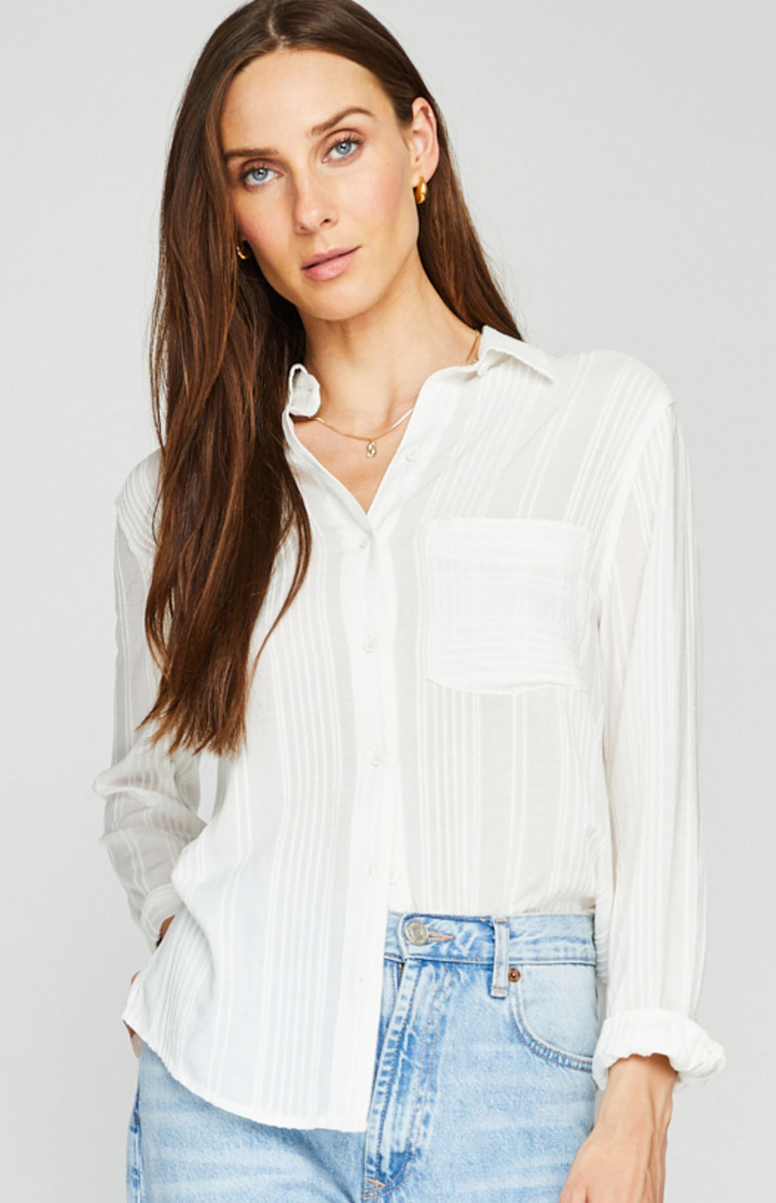 Paige Button Down