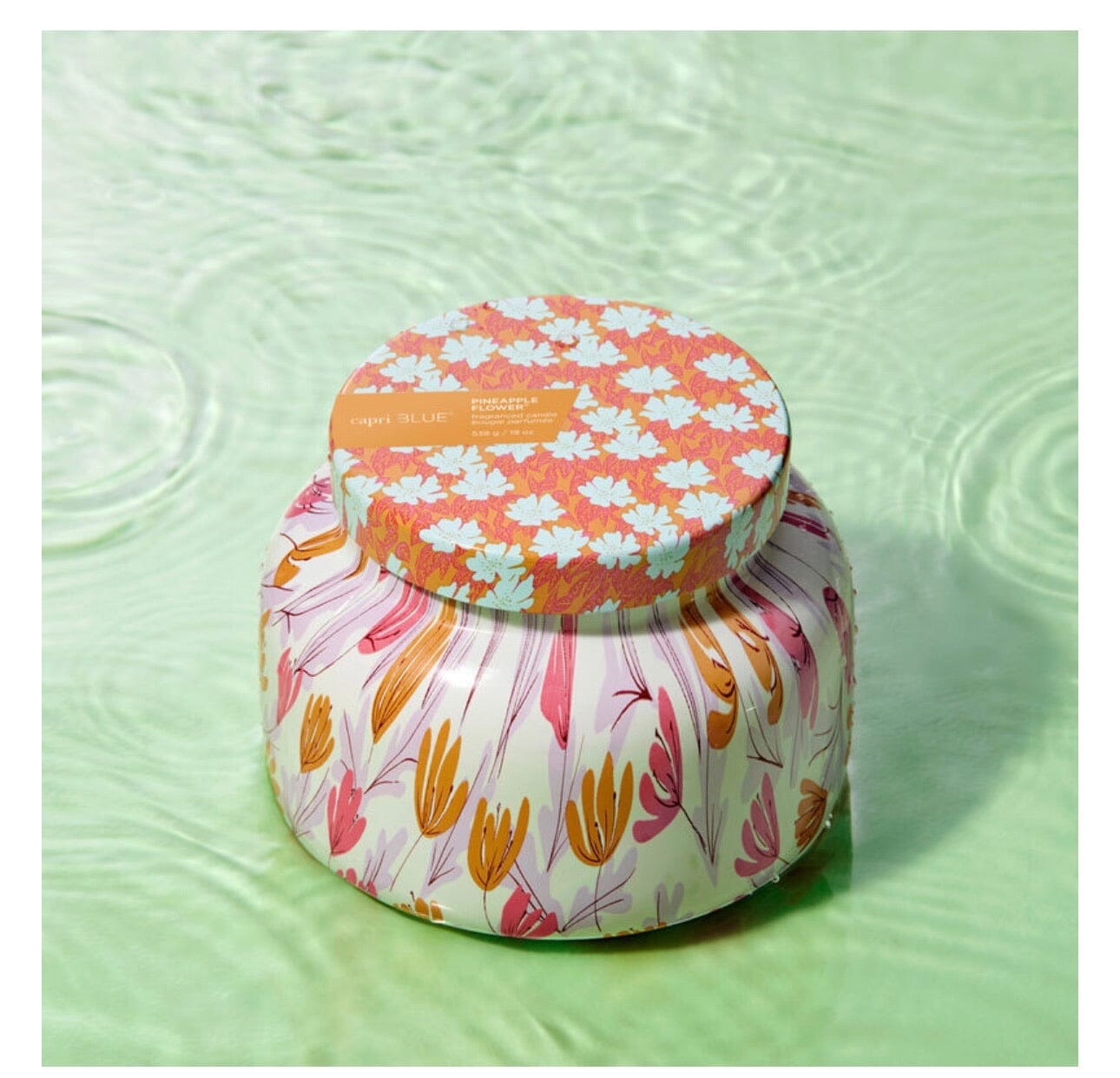 Pineapple Flower Pattern Play Petite Signature Jar