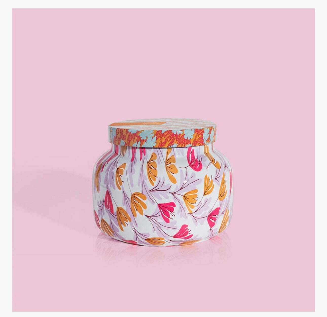 Pineapple Flower Pattern Play Petite Signature Jar