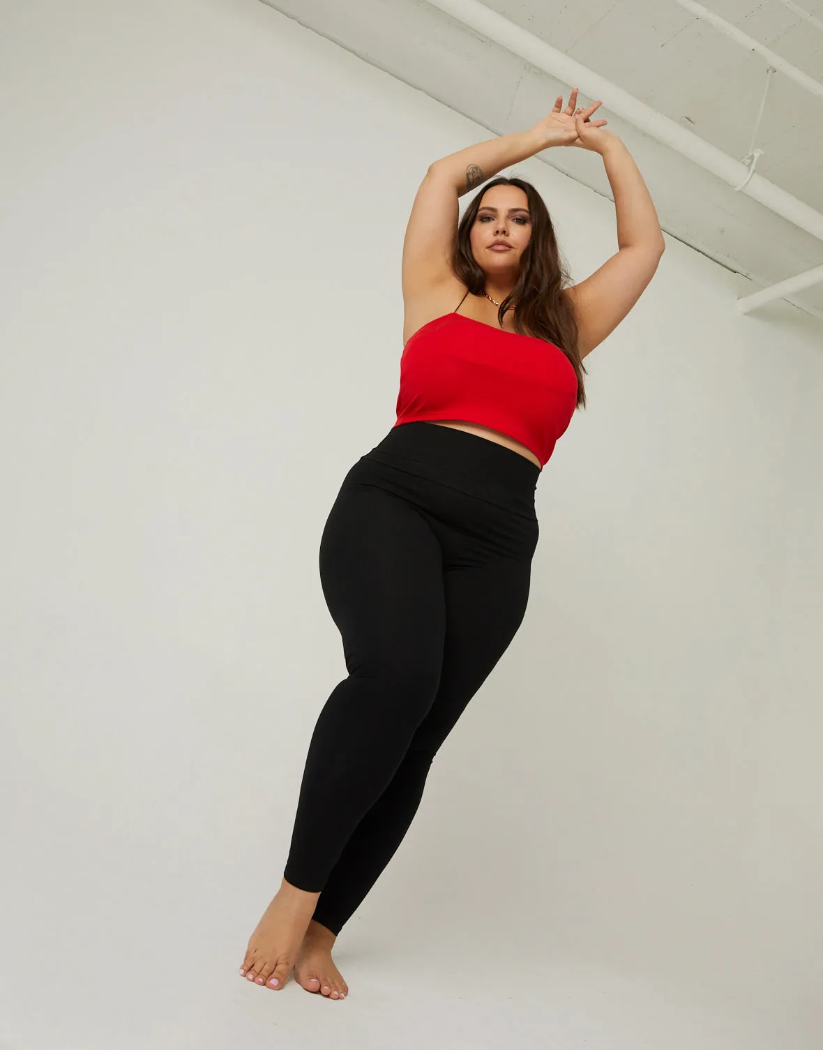 Plus Size Full-Length Leggings