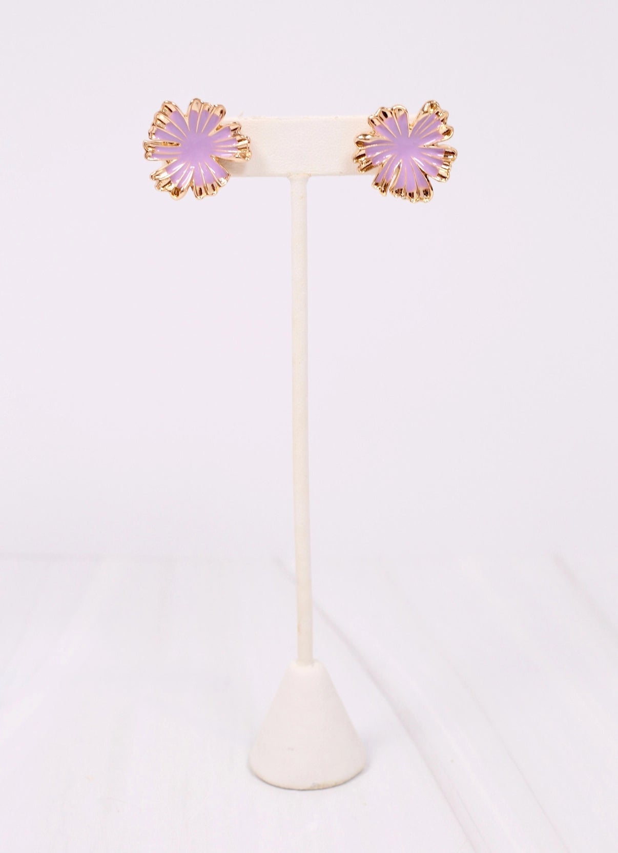 Primrose Flower Earring Lavender