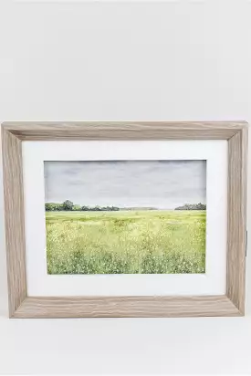 Quiet Meadows Framed Print