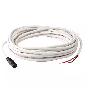 Raymarine Power Cable - 15M w/Bare Wires f/ Quantum [A80369]