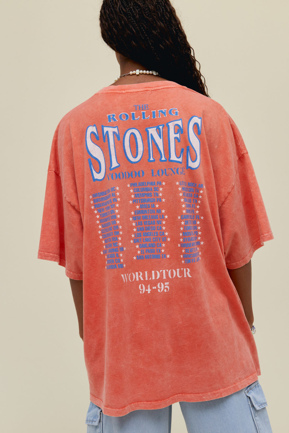 Rolling Stones World Tour 94-95 O/S Tee