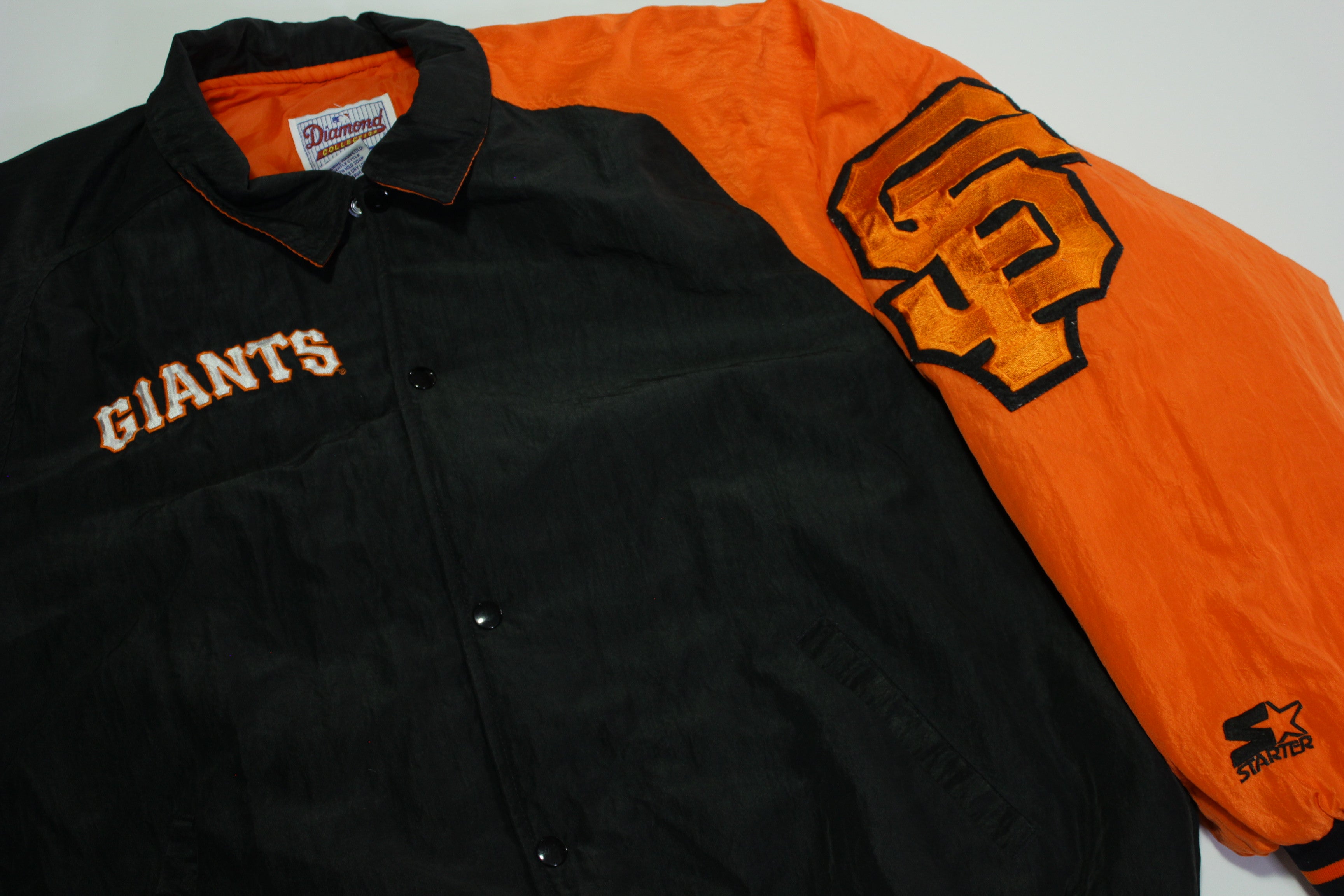 San Francisco Giants Vintage Starter Diamond Collection Made in USA MLB Jacket