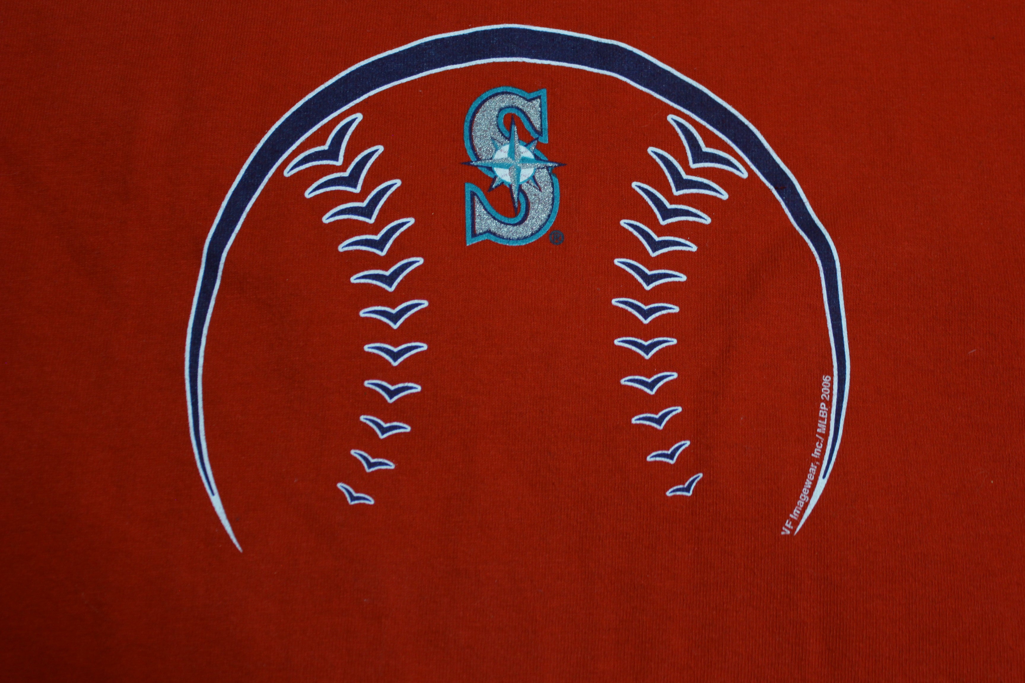 Seattle Mariners 2006 Baseball Threads Lee Sport Deadstock T-Shirt