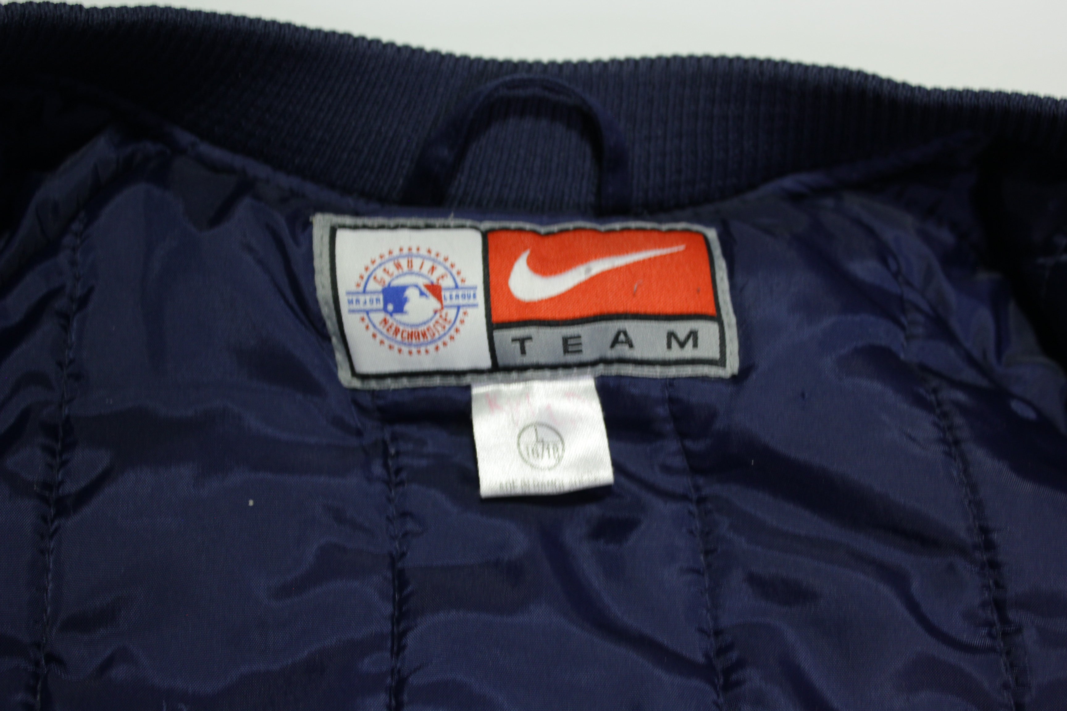 Seattle Mariners Button Satin Nike Team Baseball Jacket