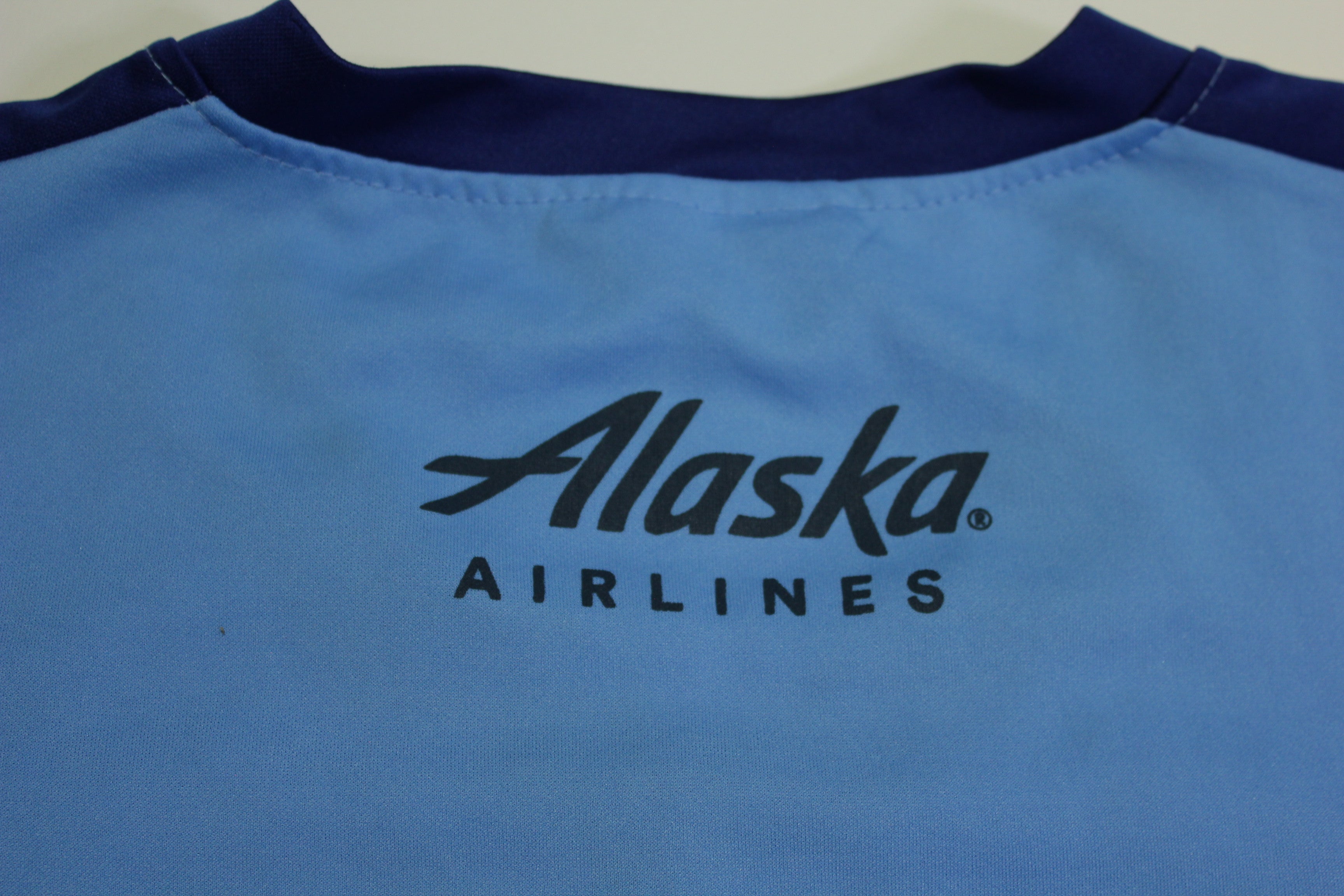 Seattle Mariners Throwback Alaska Airlines Baseball Polyester Jersey