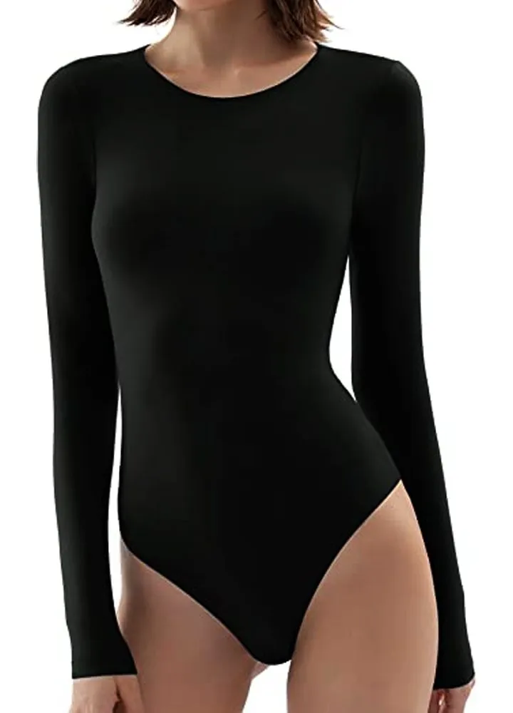 Second-skin Feel Long Sleeve Bodysuits