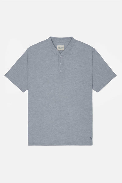 Slub Short Sleeve Henley